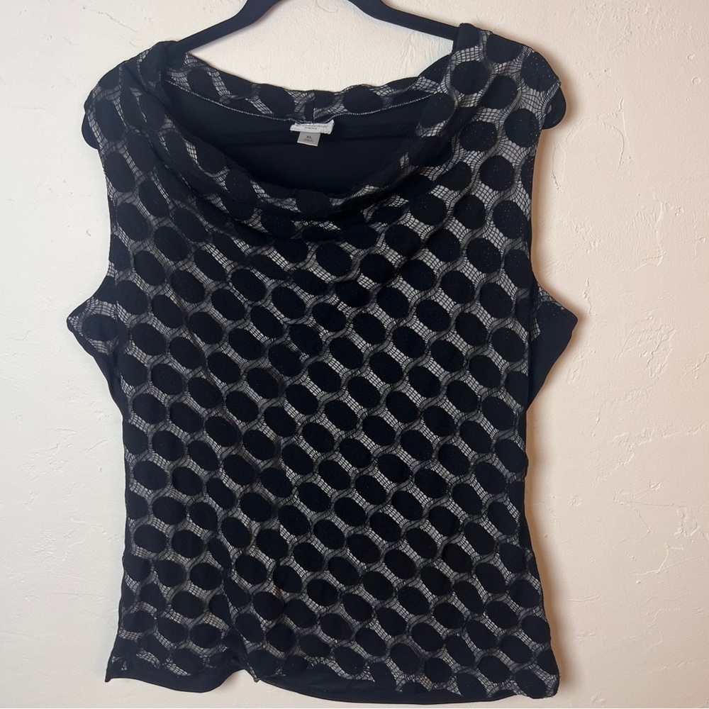 Worthington sleeveless top blouse dress tank size XL